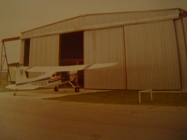 Cessna Skywagon 180 (N9730G) - Zapatas 180 in front of Multi Aero in Houma La. Pilot Mr. Murphy Foster.
