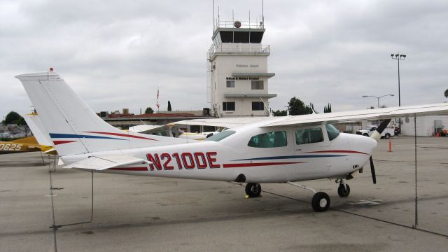 Cessna Centurion (N210DE) - Parked at Fullerton