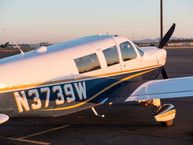 Piper Saratoga (N3739W) - Getting ready for a night flight