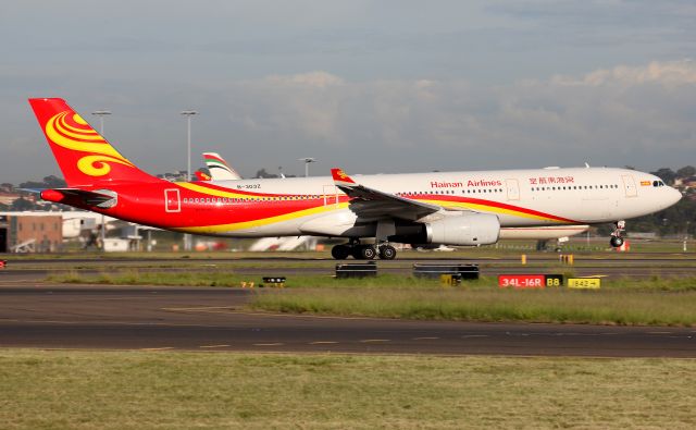 Airbus A330-300 (B-303Z) - Lifting off from Rwy 34L.New Chinese rego series.