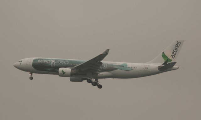 Airbus A330-200 (CS-TRY) - Inaugural arrival of Azores Airlines A330 to Boston!