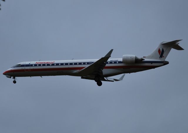 Canadair Regional Jet CRJ-700 (N521AE) - Approaching 36R 9/18/11