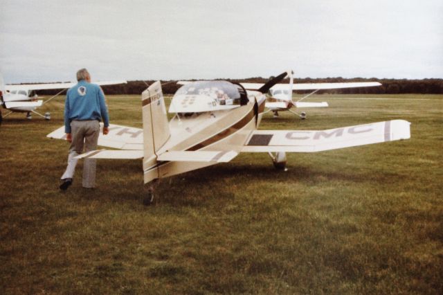 THORP Tiger (VH-CMC) - Clive cannings Thorpe 18 at Flinders Island, circa 1985