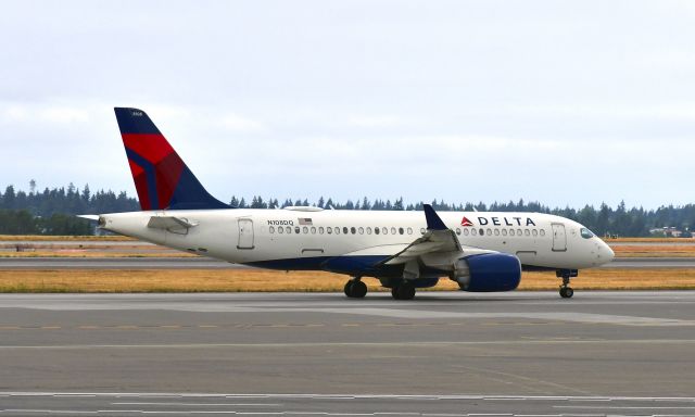 N108DQ — - Delta Airbus A220-100 N108DQ in Seattle 