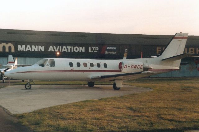 Cessna Citation II (G-ORCE) - Seen here in May-90.br /br /Reregistered N789TT 29-Dec-93.