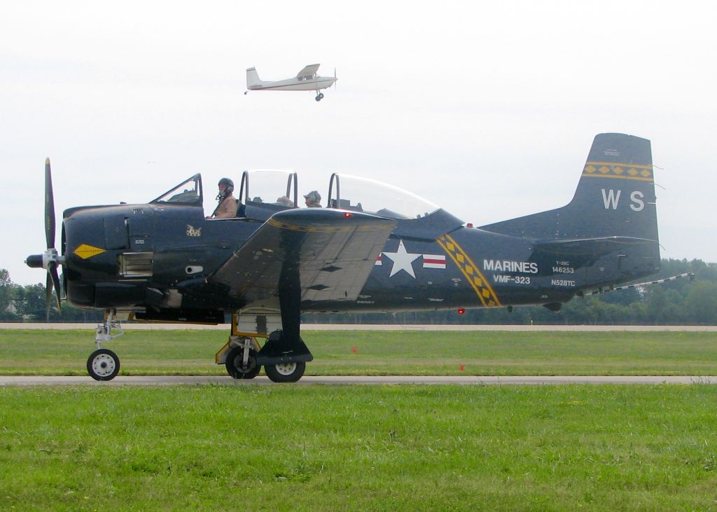 North American Trojan (N528TC) - At AirVenture.