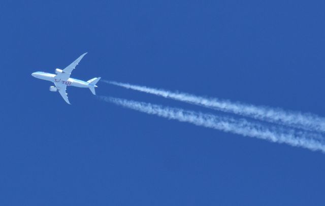 Boeing 787-8 (PH-TFM) - 39,000 FT AMSTERDAM TO CANCUN