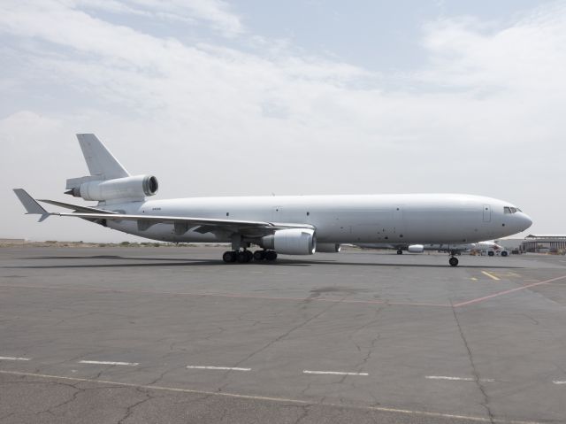 Boeing MD-11 (N411N) - At Djibouti. 30 MAY 2017.