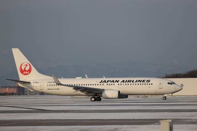 Boeing 737-800 (JA334J) - December 30th 2021:HND-HKD.