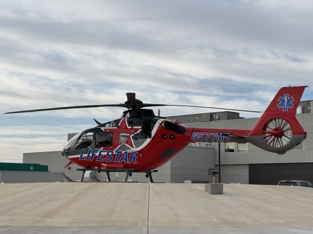 N577MT — - Waiting for patient transport.