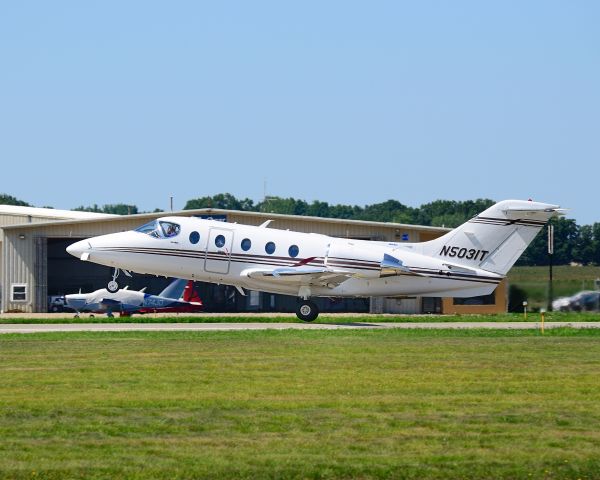 Beechcraft Beechjet (N5031T) - Departing Runway 26