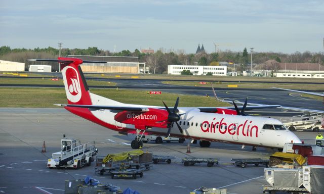de Havilland Dash 8-400 (D-ABQB) - Air Berlin De Havilland Canada DHC-8-402Q Dash 8 D-ABQB in Berlin Tegel 