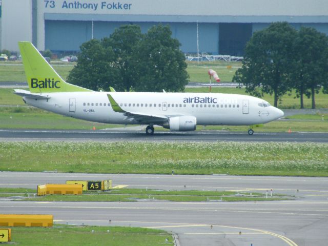 Boeing 737-700 (YL-BBL) - YL-BBL B737 AIR BALTIC AT EHAM