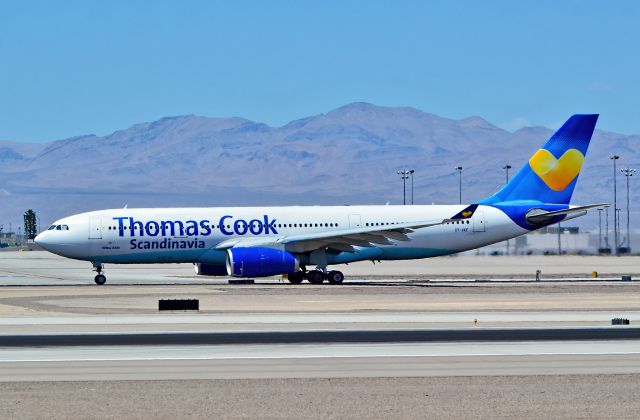 Airbus A330-200 (OY-VKF) - OY-VKF Thomas Cook  1999 Airbus A330-243 C/N 309 - Scandinavia - Las Vegas - McCarran International Airport (LAS / KLAS)br /USA - Nevada, June 27, 2014br /Photo: Tomás Del Coro