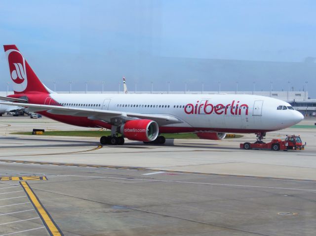 Airbus A330-200 (D-ALPJ) - Air Berlin (AB) D-ALPJ A330-223 [cn911]br /Chicago O’Hare (ORD). Air Berlin flight AB7421 departing to Berlin (TXL). br /Taken from the Terminal.br /2015 09 25  a rel=nofollow href=http://alphayankee.smugmug.com/Airlines-and-Airliners-Portfolio/Airlines/EuropeanAirlineshttps://alphayankee.smugmug.com/Airlines-and-Airliners-Portfolio/Airlines/EuropeanAirlines/a