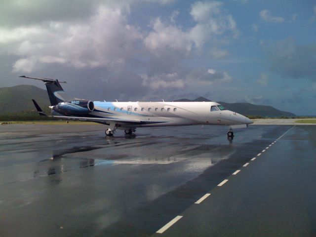 N6GD — - Legacy in Tortola after a nice rain bath