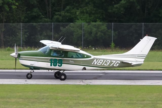 Cessna Centurion (N8137G) - Morning launch for AirVenture Cup Race, 21 July 2024