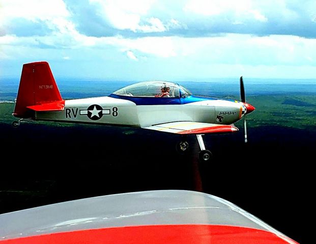 Vans RV-8 (N713MB) - First flight