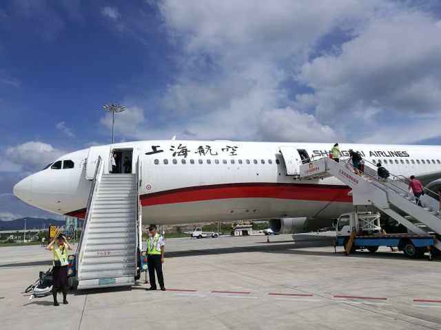 Airbus A330-300 (B-6127) - A big ship at Sanya