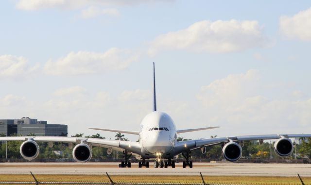 Airbus A380-800 (D-AIMF) - "A Passenger and plane standoff"At Dusk!"