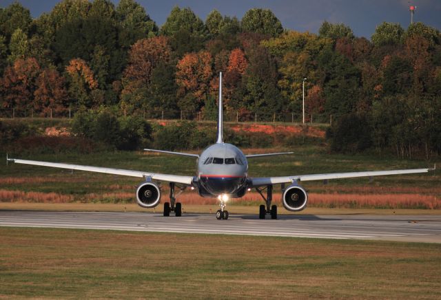 Airbus A319 (N838UA) - Cleared for takeoff 18C - 10/24/10