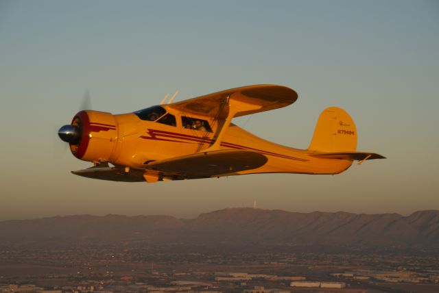 N79484 — - Beechcraft Stagger Wing over Maricopa, AZ