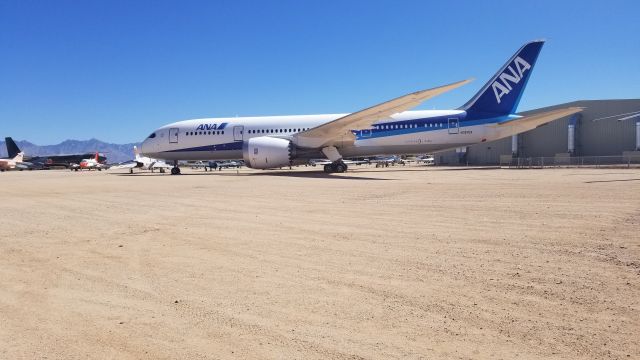 Boeing 787-8 (N787EX) - PIMA Air Museum