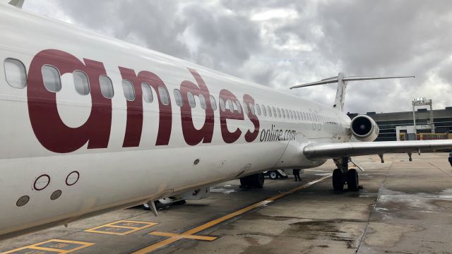 McDonnell Douglas MD-80 (LV-CCJ)