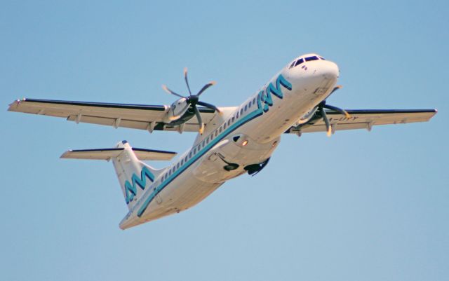 Aerospatiale ATR-72-600 (XA-UYY) - Aeromar /  ATR 72 -600 / MSN 1428 / XA-UYY / MMMX 02/2021