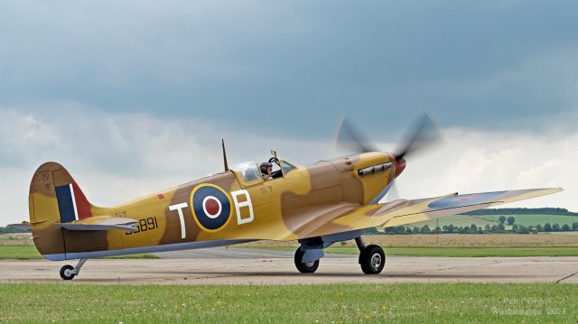 SUPERMARINE Spitfire (G-LFVC) - Spitfire Vc : JG891 / G-LFVC at Duxford on July 9th 2021 