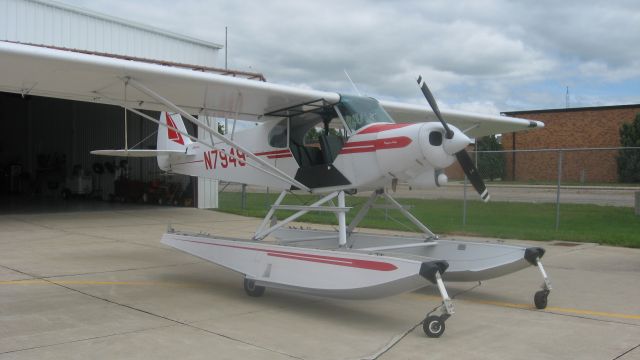 Piper L-21 Super Cub (N7949) - The Super Cub I flew in in August, 2013.