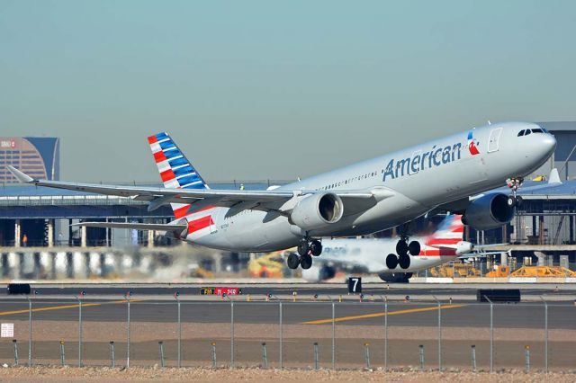 Airbus A330-300 (N273AY) - American Airbus A330-323 N273AY at Phoenix Sky Harbor on December 22, 2017.