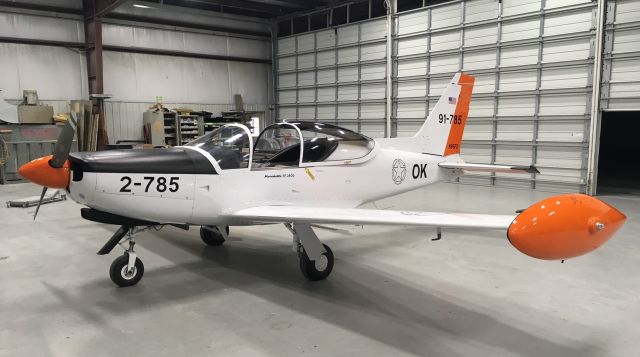 SIAI-MARCHETTI Warrior (N95FD) - New Paint at KBEH in 2020!