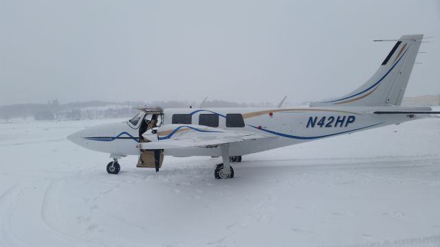 Piper Aerostar (N42HP) - SNOWBIRD GETTING READY FOR MIGRATION TO SOUTH FLORIDA 