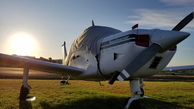 Beechcraft 35 Bonanza (N6349C) - Sundowner Sunrise