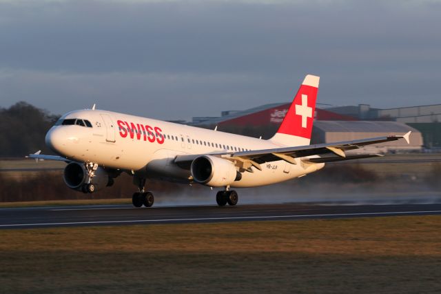 Airbus A320 (HB-JLR) - SWR391 departing to ZRH