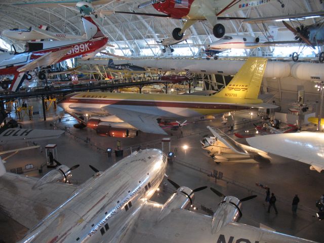 Boeing 707-100 (N70700) - One of the highlights at the Smithonia Museum near KIAD!