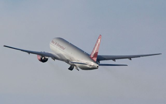 Boeing 777-200 (N846AX) - omni b777-2 n846ax dep shannon 27/10/17.