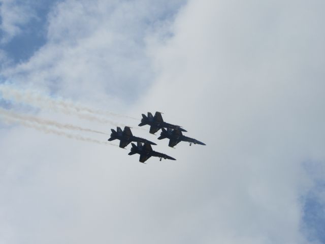 McDonnell Douglas FA-18 Hornet — - Blue Angels. Westmoreland County Airshow, Saturday June 20th, 2015.