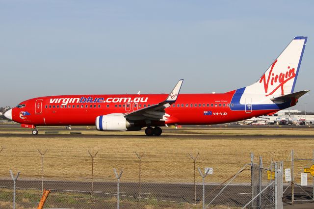 Boeing 737-800 (VH-VUX)