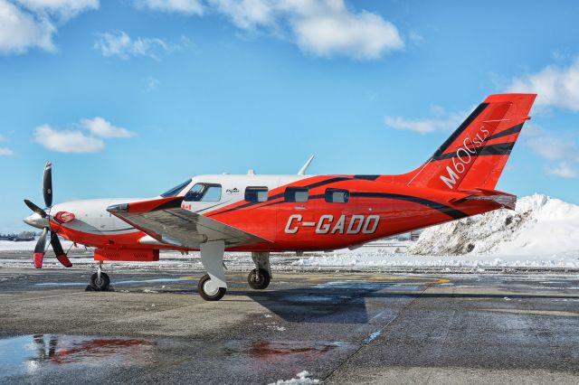 Piper Malibu Meridian (C-GADO) - Visiting CYHU, 25-02-2021