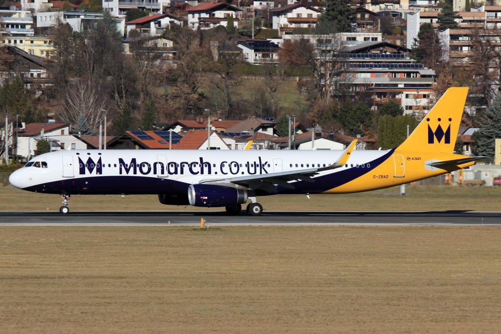 Airbus A321 (G-ZBAD)