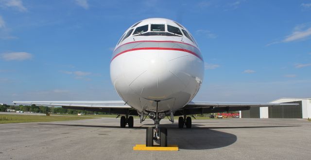 McDonnell Douglas DC-9-30 (N916CK) - A 1968 model McDonnell Douglas DC-9-33(F), operated by Kalitta Charters II, on the ramp at Anniston Regional Airport - April 4, 2017.