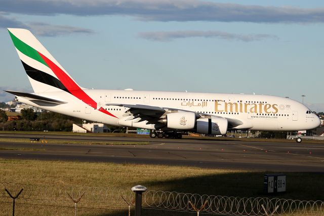 Airbus A380-800 (A6-EUE) - on 24 November 2018