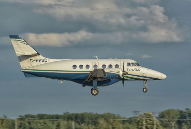 British Aerospace Jetstream Super 31 (C-FPSC) - On final to 24R in CYHU. 20-07-2020