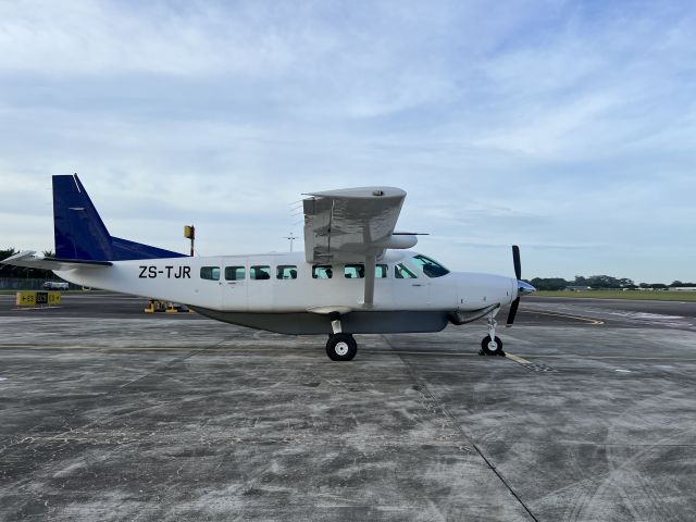 Cessna Caravan (ZS-TJR) - Fuel stop in Singapore on a ferry flight South Africa to Australia. 23 FEB 2022.