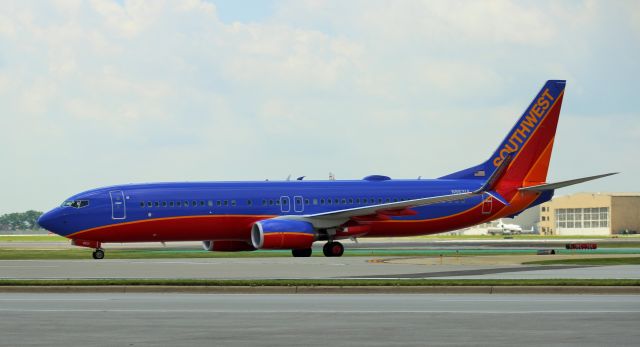 Boeing 737-800 (N8631A) - Chicago Midway 7/7/14