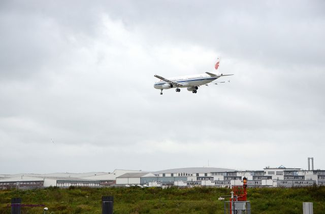 D-AVZU — - Airbus A321 D-AVZU 4834 AIR CHINA returning to Hamburg-Finkenwerder base from test flight