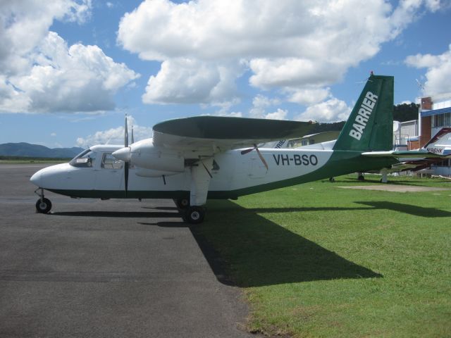 VH-BSO — - Barrier Air Service, Cairns International Airport, Queensland