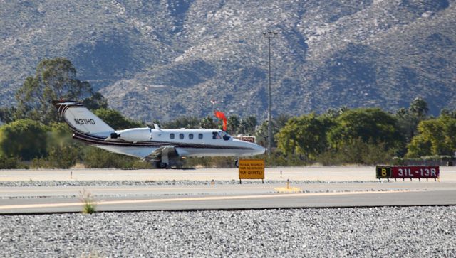 Cessna Citation CJ1 (N31HD) - Taking Off on 31L on 01/22/2011